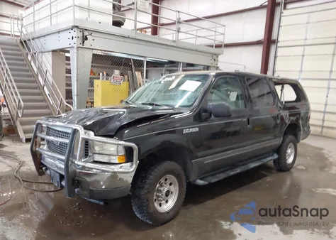 2004 Ford Excursion Xlt from USA, damaged, VIN 1FMNU41L54EB43055